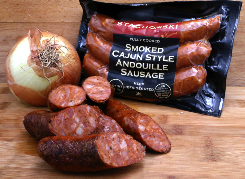 Cajun Andouille (Fully Cooked) 5lb pack