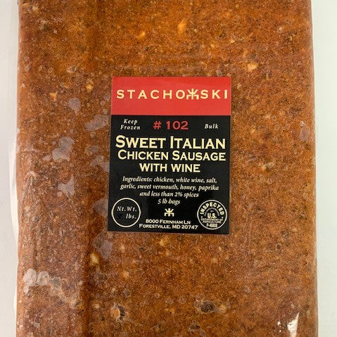 Sweet Italian Chicken - Ground (5lb bag)
