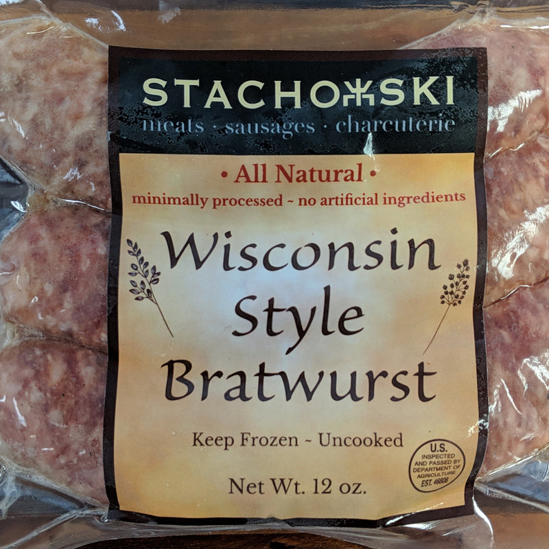 Wisconsin Style Bratwurst (Fresh)